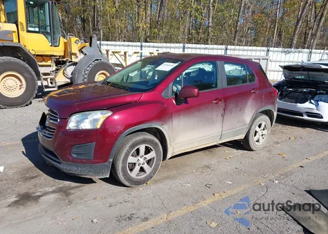 2016 Chevrolet Trax 1Ls from USA, damaged, VIN 3GNCJNSB1GL253631